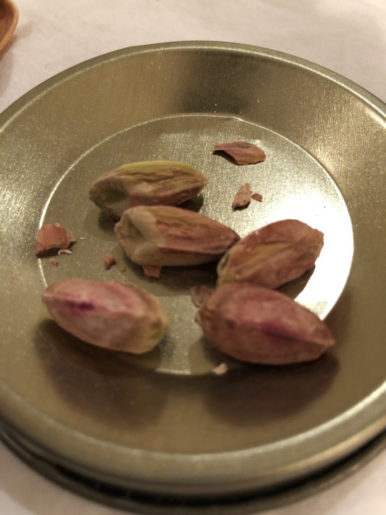 unshelled pistachios