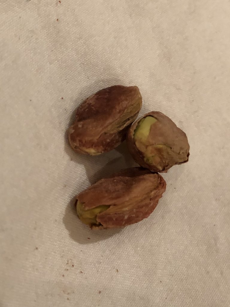 unshelled pistachios
