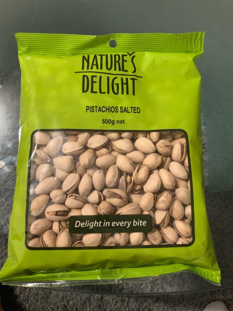 Nature's delight pistachios