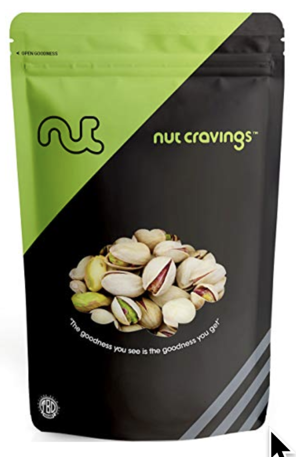 Nut Cravings - Roasted and Salted California Pistachios – SAMPLER SIZE